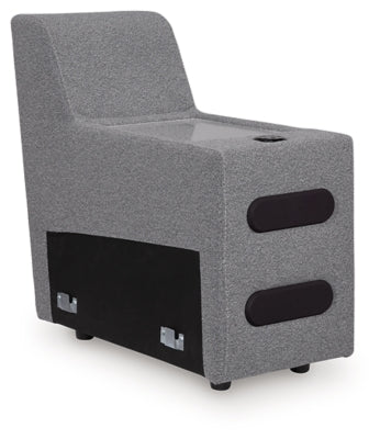 Modmax II Power Reclining Sectional with Audio Consoles - U&U Home Budget Furniture (Carteret, NJ)