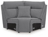 Modmax II Power Reclining Sectional with Audio Consoles - U&U Home Budget Furniture (Carteret, NJ)