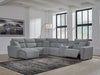Modmax Power Reclining Sectional with Chaise - U&U Home Budget Furniture (Carteret, NJ)