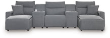 Modmax Power Reclining Sectional with Chaise - U&U Home Budget Furniture (Carteret, NJ)