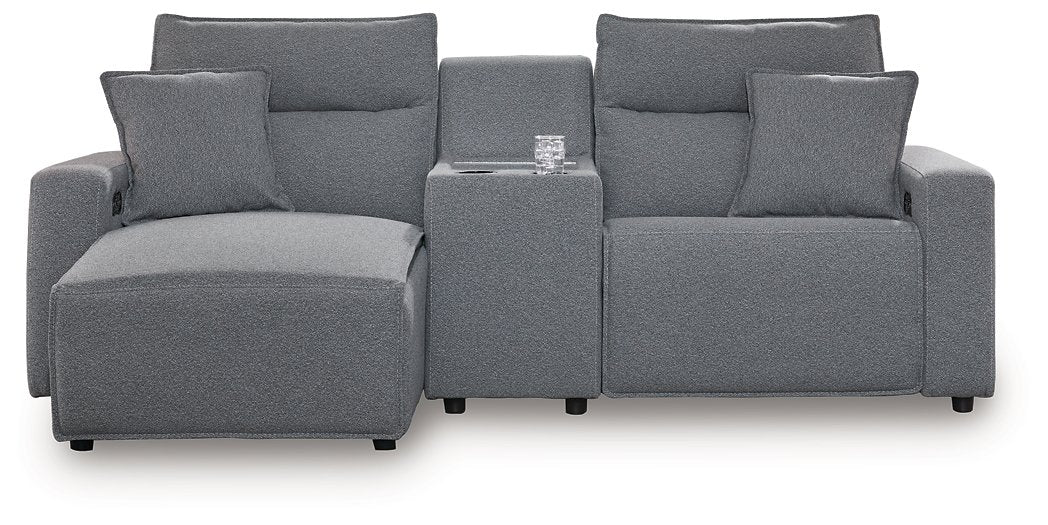 Modmax Power Reclining Sectional with Chaise - U&U Home Budget Furniture (Carteret, NJ)