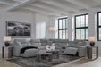 Modmax Power Reclining Sectional with Chaise - U&U Home Budget Furniture (Carteret, NJ)