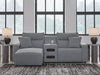 Modmax Power Reclining Sectional with Chaise - U&U Home Budget Furniture (Carteret, NJ)