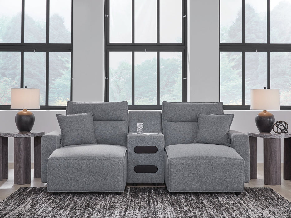 Modmax Power Reclining Sectional with Chaise - U&U Home Budget Furniture (Carteret, NJ)