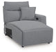 Modmax Power Reclining Sectional with Chaise - U&U Home Budget Furniture (Carteret, NJ)