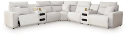 Modmax II Power Reclining Sectional with Audio Consoles - U&U Home Budget Furniture (Carteret, NJ)