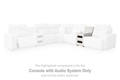 Modmax II Power Reclining Sectional with Audio Consoles - U&U Home Budget Furniture (Carteret, NJ)