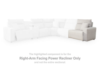 Modmax II Power Reclining Sectional with Audio Consoles - U&U Home Budget Furniture (Carteret, NJ)