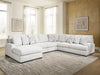 Misty-Lakes Sectional with Chaise - U&U Home Budget Furniture (Carteret, NJ)