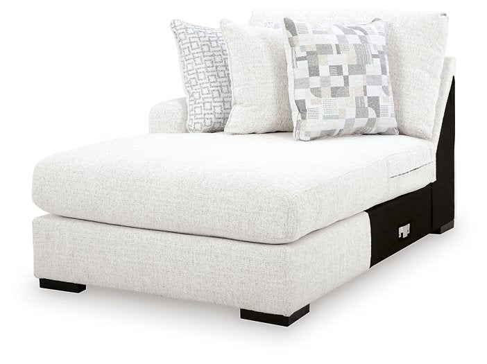 Misty-Lakes Double Chaise Sectional - U&U Home Budget Furniture (Carteret, NJ)