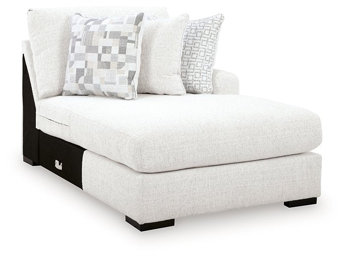 Misty-Lakes Double Chaise Sectional - U&U Home Budget Furniture (Carteret, NJ)