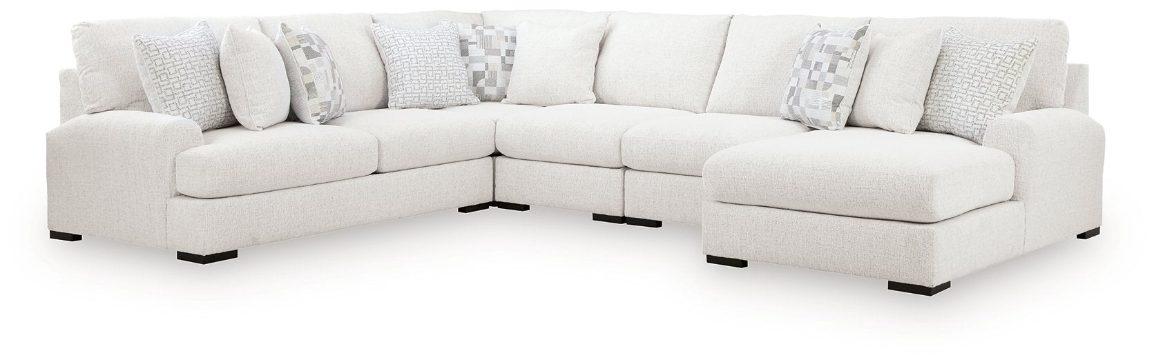 Misty-Lakes Sectional with Chaise - U&U Home Budget Furniture (Carteret, NJ)