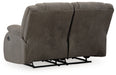 First Base Reclining Loveseat - U&U Home Budget Furniture (Carteret, NJ)