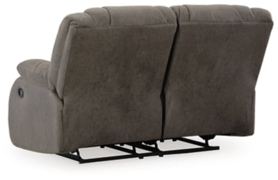 First Base Reclining Loveseat - U&U Home Budget Furniture (Carteret, NJ)
