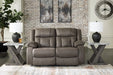 First Base Reclining Loveseat - U&U Home Budget Furniture (Carteret, NJ)