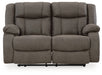 First Base Reclining Loveseat - U&U Home Budget Furniture (Carteret, NJ)