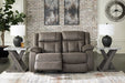 First Base Reclining Loveseat - U&U Home Budget Furniture (Carteret, NJ)