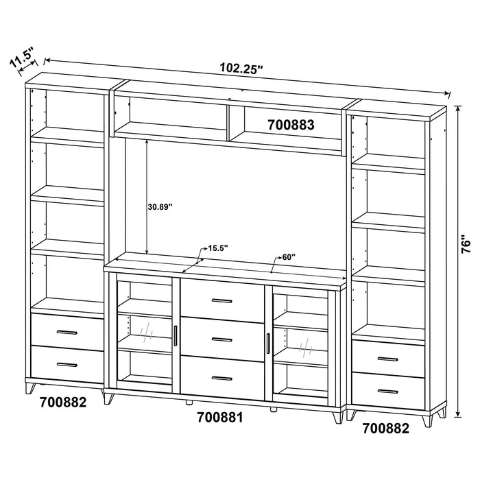 Lewes Entertainment Centers - U&U Home Budget Furniture (Carteret, NJ)