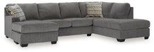 Riverfield Sectional with Chaise - U&U Home Budget Furniture (Carteret, NJ)