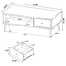 Welsh Coffee Table Sets - U&U Home Budget Furniture (Carteret, NJ)