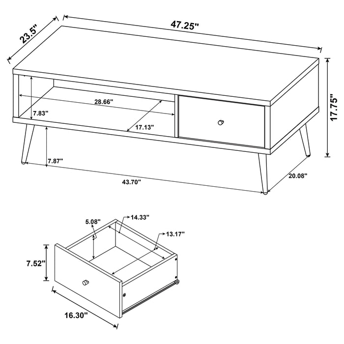 Welsh Coffee Table Sets - U&U Home Budget Furniture (Carteret, NJ)
