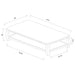 Dixon Coffee Table Sets - U&U Home Budget Furniture (Carteret, NJ)