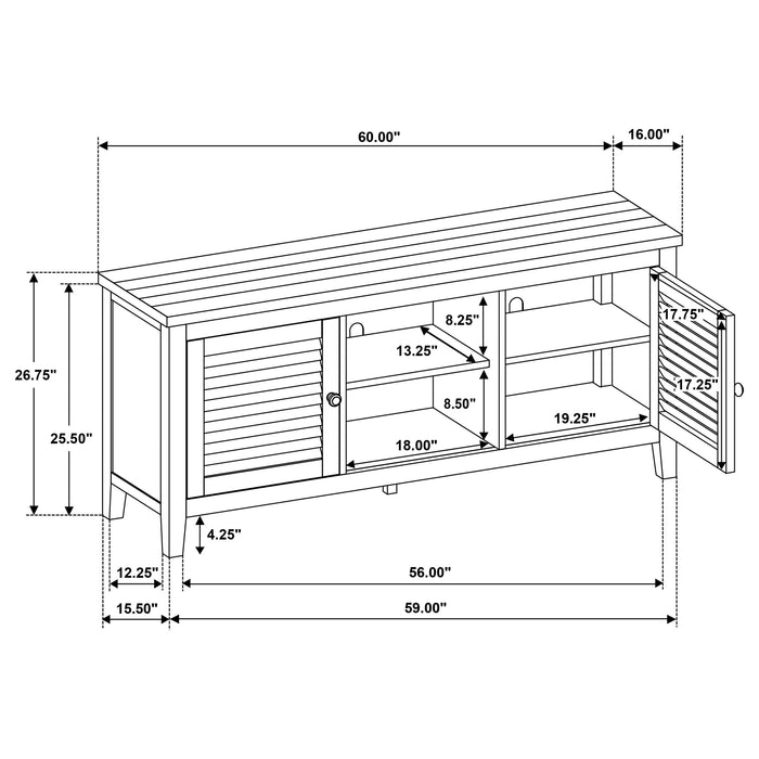 Concord Tv Stand - U&U Home Budget Furniture (Carteret, NJ)