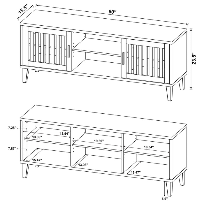 Sedona Tv Stand - U&U Home Budget Furniture (Carteret, NJ)