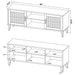 Sedona Tv Stand - U&U Home Budget Furniture (Carteret, NJ)