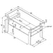 Dyer Coffee Table Sets - U&U Home Budget Furniture (Carteret, NJ)