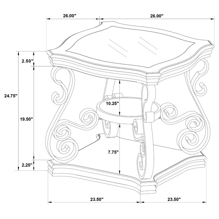 Laney Coffee Table Sets - U&U Home Budget Furniture (Carteret, NJ)