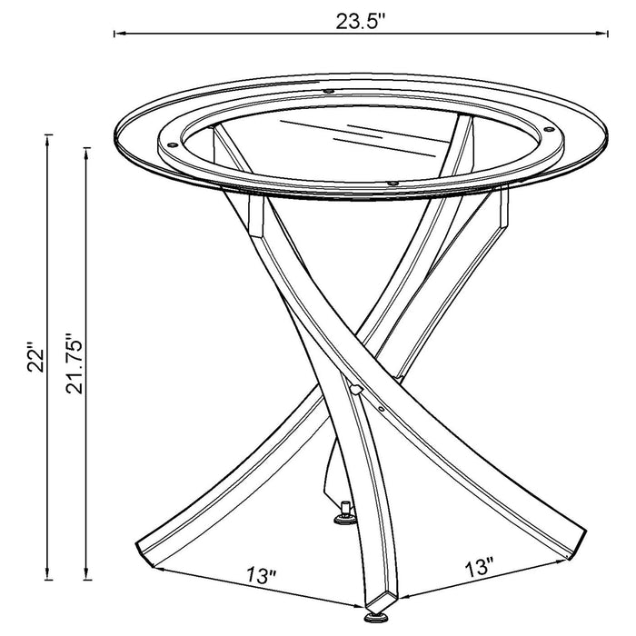 Brooke Table Sets - U&U Home Budget Furniture (Carteret, NJ)