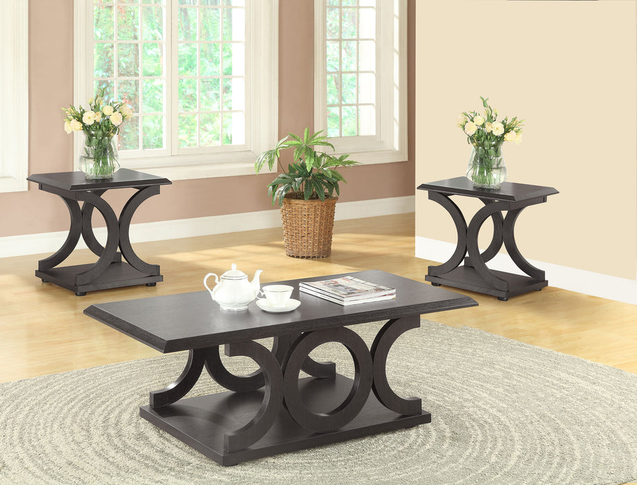 Shelly Coffee Table Sets - U&U Home Budget Furniture (Carteret, NJ)