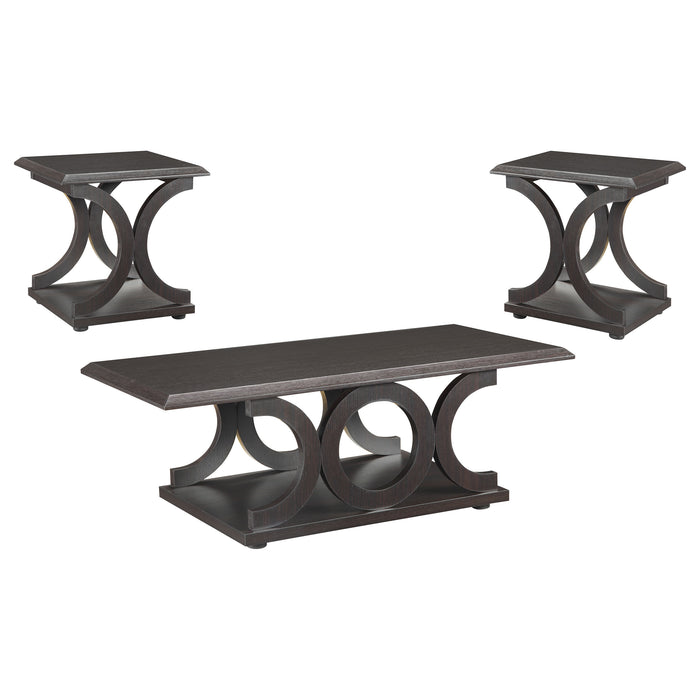 Shelly Coffee Table Sets - U&U Home Budget Furniture (Carteret, NJ)
