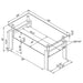 Dyer Coffee Table Sets - U&U Home Budget Furniture (Carteret, NJ)