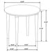 Aldis Coffee Table Sets - U&U Home Budget Furniture (Carteret, NJ)