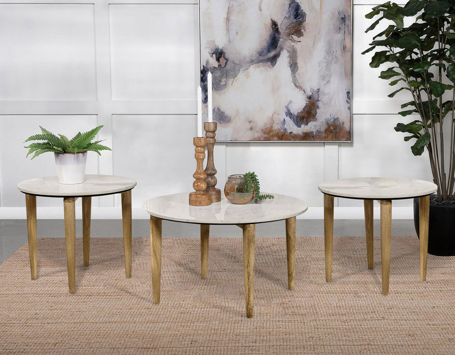 Aldis Coffee Table Sets - U&U Home Budget Furniture (Carteret, NJ)