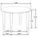Aldis Coffee Table Sets - U&U Home Budget Furniture (Carteret, NJ)