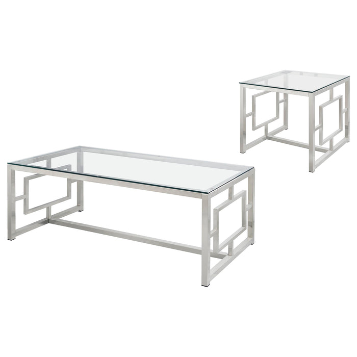 Merced Coffee Table Sets - U&U Home Budget Furniture (Carteret, NJ)