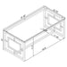 Merced Coffee Table Sets - U&U Home Budget Furniture (Carteret, NJ)