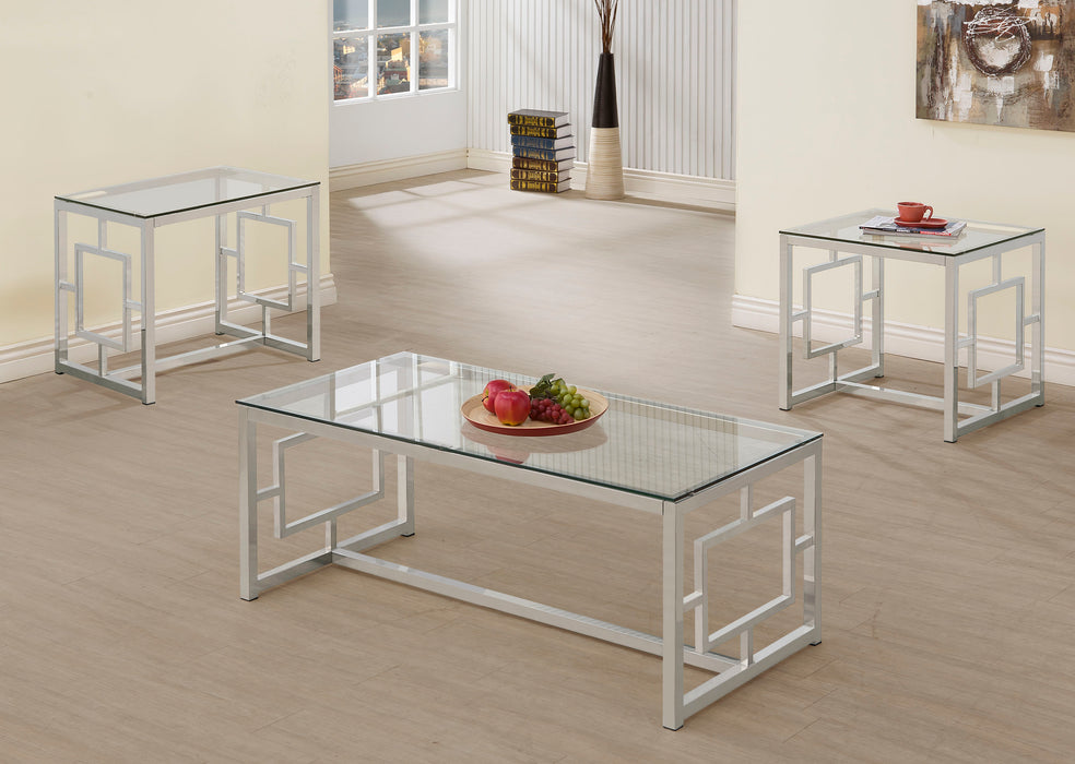 Merced Coffee Table Sets - U&U Home Budget Furniture (Carteret, NJ)