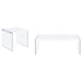 Opal Coffee Table Sets - U&U Home Budget Furniture (Carteret, NJ)