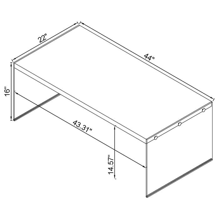 Opal Coffee Table Sets - U&U Home Budget Furniture (Carteret, NJ)
