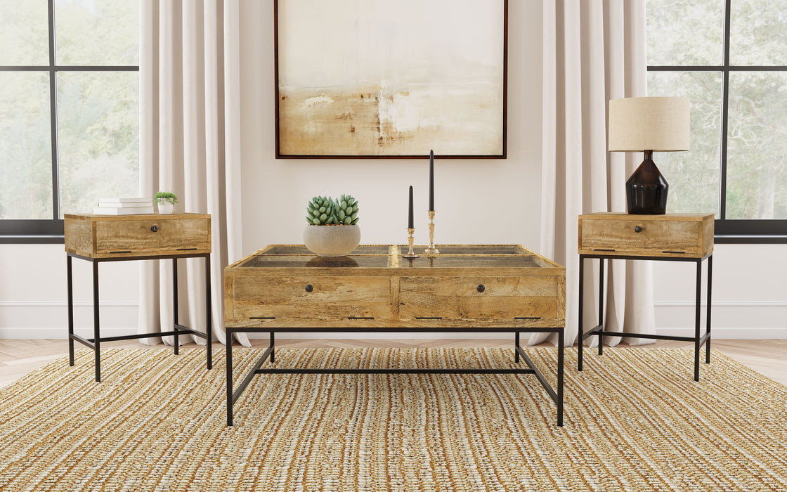 Stephie Coffee Table Sets - U&U Home Budget Furniture (Carteret, NJ)