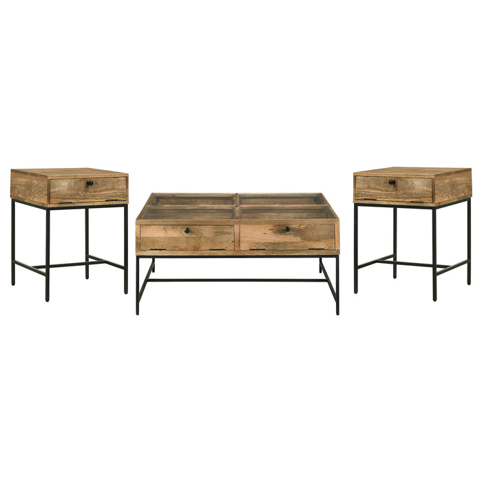Stephie Coffee Table Sets - U&U Home Budget Furniture (Carteret, NJ)