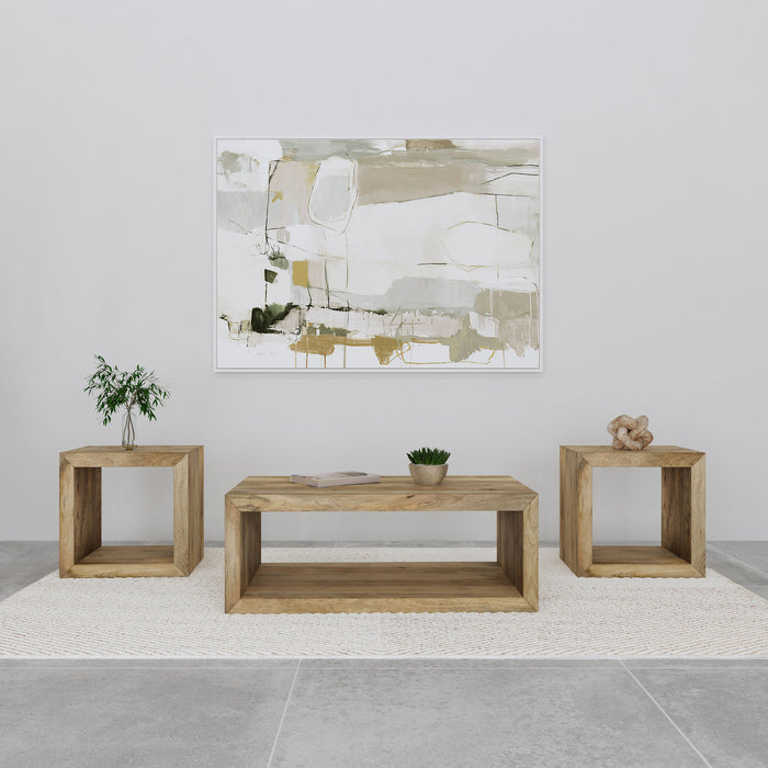 Benton Coffee Table Sets - U&U Home Budget Furniture (Carteret, NJ)
