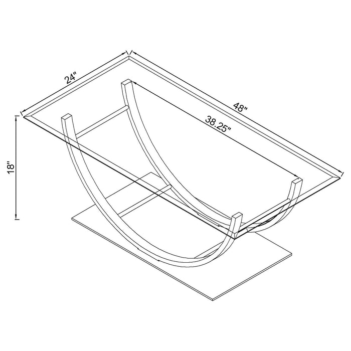 Danville Coffee Table Sets - U&U Home Budget Furniture (Carteret, NJ)