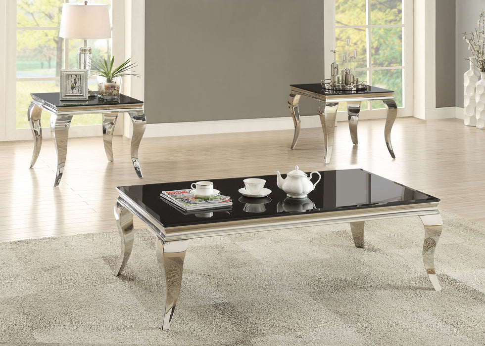 Carone Coffee Table Sets - U&U Home Budget Furniture (Carteret, NJ)