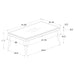 Carone Coffee Table Sets - U&U Home Budget Furniture (Carteret, NJ)