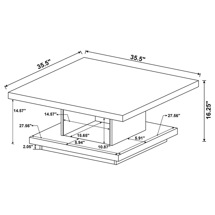 Reston Coffee Table Sets - U&U Home Budget Furniture (Carteret, NJ)